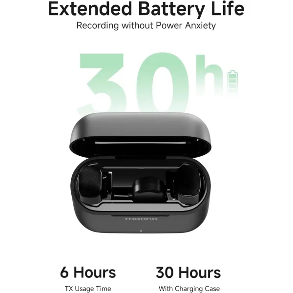 Maono Wave T1 Mini Wireless Lavalier Microphone - T1 Mini Pc2 - OP - Image 7