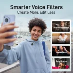 Maono Wave T5 Wireless Lavalier Microphone - Wave T5 Pa3 - OP - Image 4