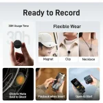 Maono Wave T5 Wireless Lavalier Microphone - Wave T5 Pa3 - OP - Image 8