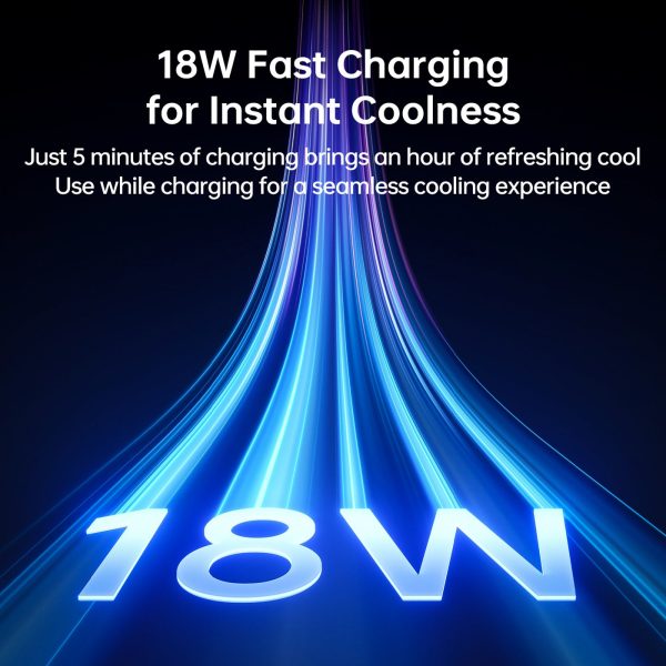 Jisulife Table Fan Pro3 10000mAh - Dark Grey - Image 5