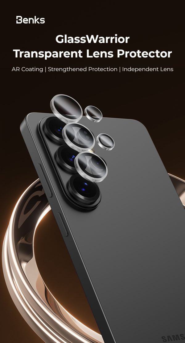 Galaxy S26 Ultra Benks GlassWarrior Lens Protector - Clear - Image 9