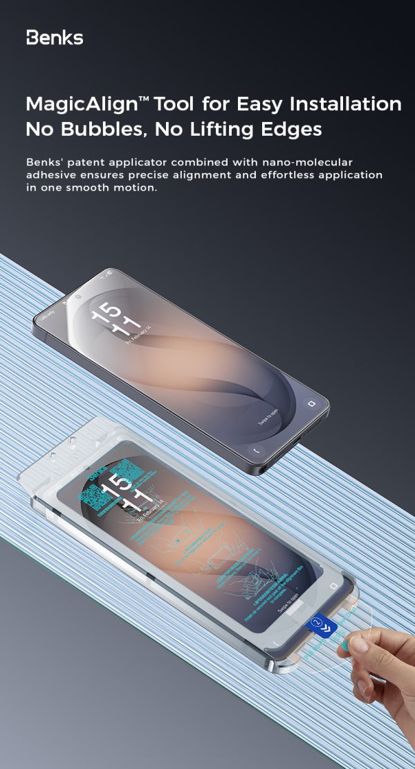 Galaxy S26 Ultra Benks Ultra Shield HD Protector - Clear - Image 7