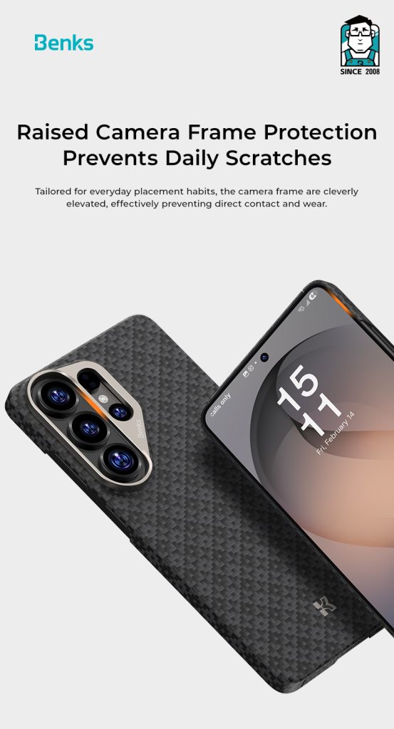 Galaxy S26 Ultra Benks ArmorAir ArmorGrid Case - Black - Image 3
