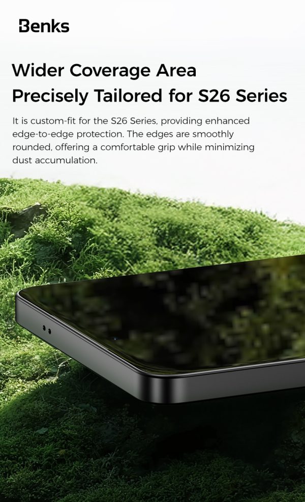 Galaxy S26 Ultra Benks GlassWarrior AR Screen Protector - Clear - Image 8
