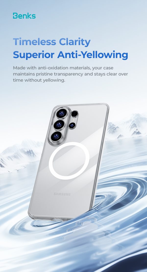 Galaxy S26 Ultra Benks Crystal Case - Black - Image 6