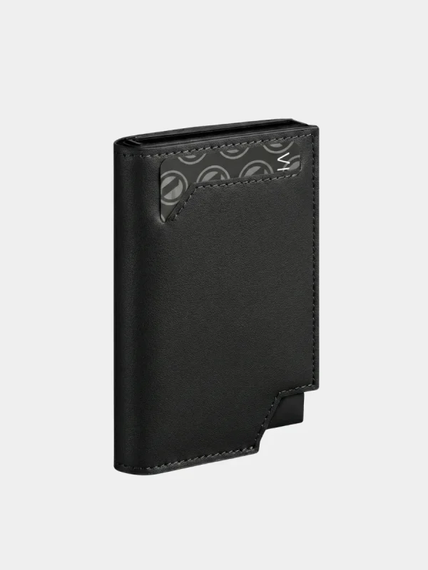 Villantto Leather Smart Wallet Pro - Classic Black - Image 3