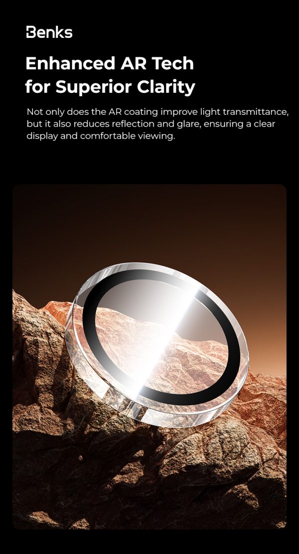 Galaxy S26 Ultra Benks GlassWarrior Lens Protector - Clear - Image 11