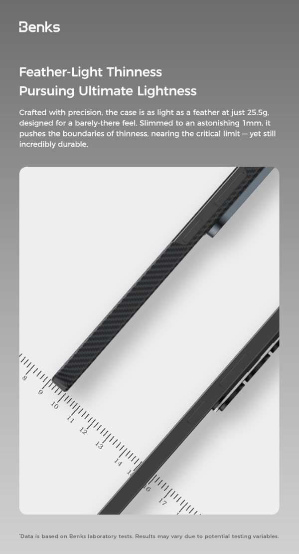 Galaxy S26 Ultra Benks ArmorAir 600D Built with Kevlar Case - Black - Image 9