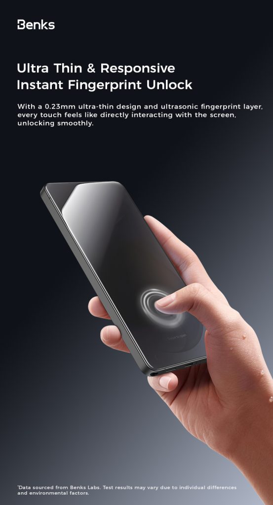 Galaxy S26 Ultra Benks Ultra Shield Privacy Protector - Black - Image 10
