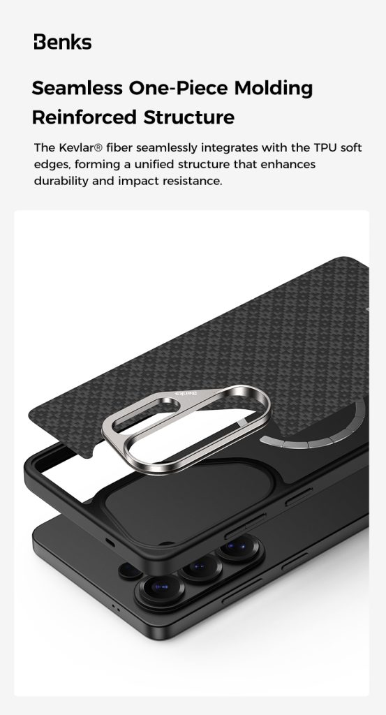 Galaxy S26 Ultra Benks ArmorPro ArmorGrid Case - Black - Image 5