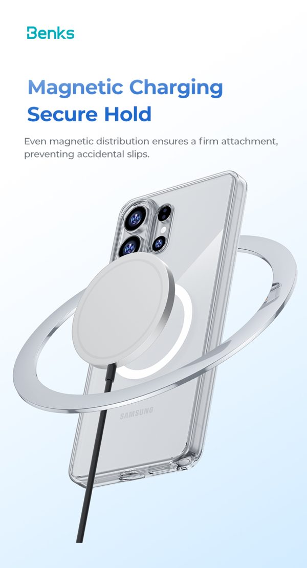 Galaxy S26 Ultra Benks Crystal Case - Black - Image 4