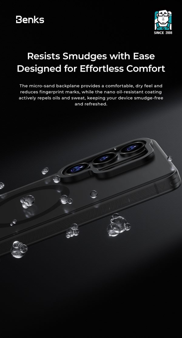 Galaxy S26 Ultra Benks Lucid Armor Magnetic Case - Black - Image 9