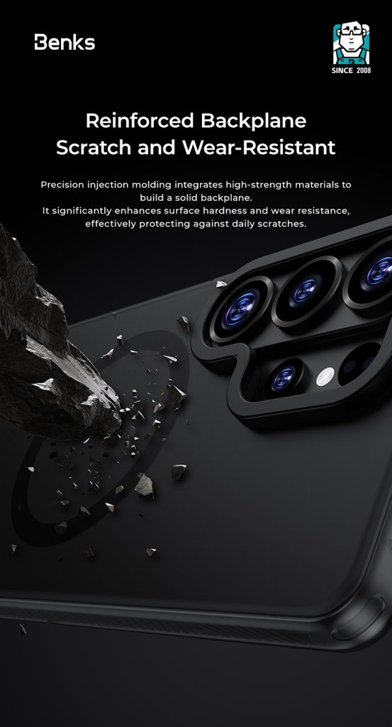Galaxy S26 Ultra Benks Lucid Armor Magnetic Case - White - Image 8