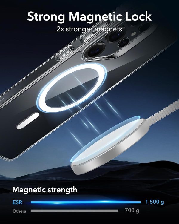 Samsung S25 Ultra ESR Classic Hybrid Halolock Case - Clear - Image 7