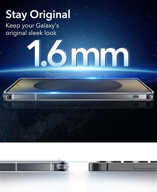 Samsung S25 Ultra ESR Classic Hybrid Halolock Case - Clear - Image 2