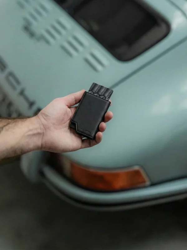 Villantto Leather Smart Wallet Pro - Classic Black - Image 7