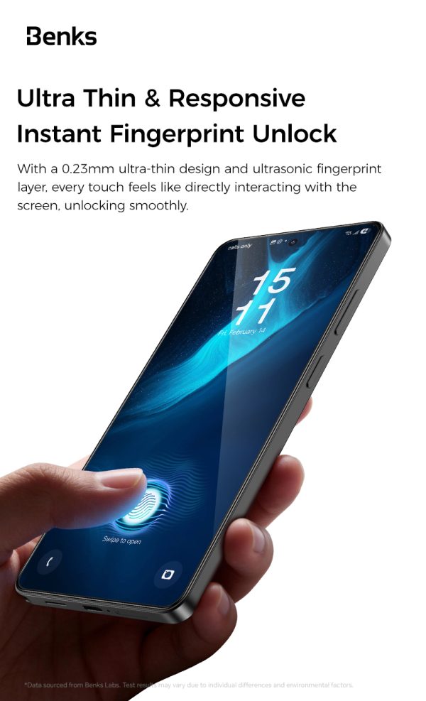 Galaxy S26 Ultra Benks GlassWarrior AR Screen Protector - Clear - Image 12