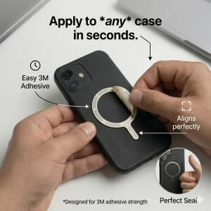 Universal Magsafe Adapter by Skip the Noise - Black - Image 2