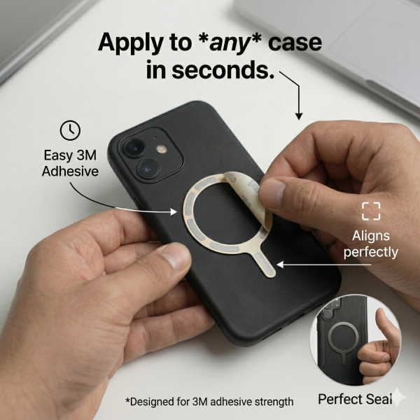 Universal Magsafe Adapter by Skip the Noise - Black - Image 2