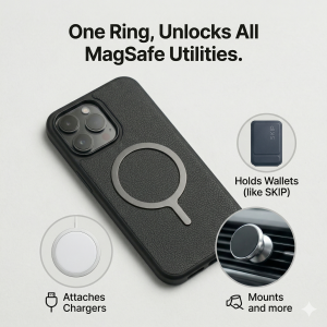 Universal Magsafe Adapter by Skip the Noise - Black - Image 3