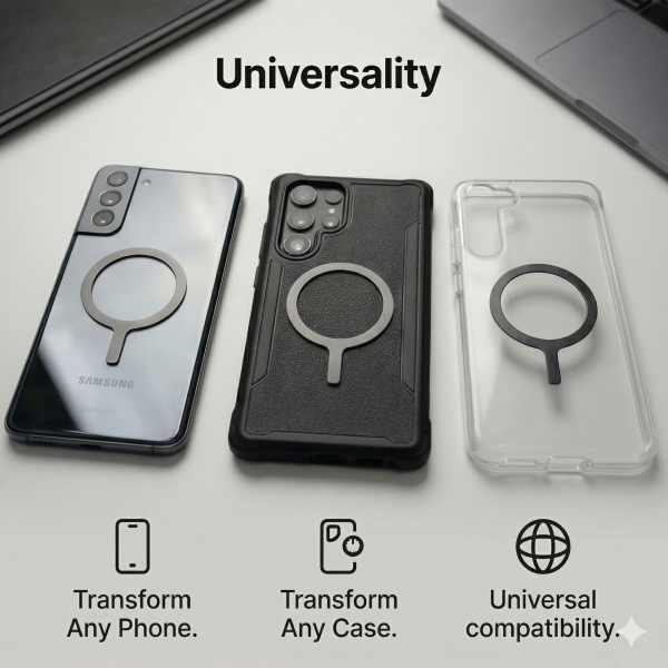 Universal Magsafe Adapter by Skip the Noise - Black - Image 4