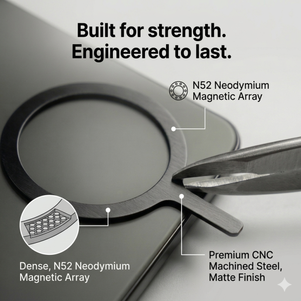 Universal Magsafe Adapter by Skip the Noise - Black - Image 5