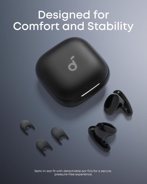 Anker Soundcore Liberty Buds Semi-In-Ear Design Earbuds - D1200H21 - White - OP - Image 2