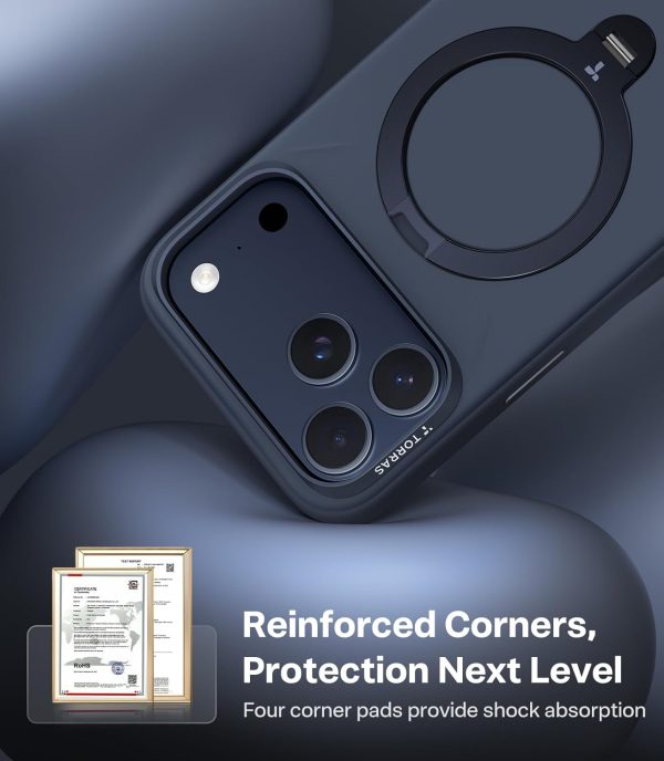 iPhone 17 Pro Max Torras QPRO Silicon Case - Black - P - Image 2