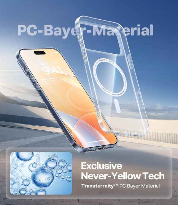 iPhone 17 Pro Torras Slimfit Magsafe Case - Clear - P - Image 6