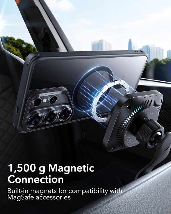 Samsung S26 Ultra ESR Classic Hybrid Halolock Case – Clear Black - Image 4