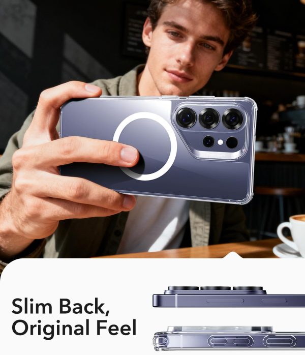 Samsung S26 Ultra ESR Classic Hybrid Halolock Case – Clear - Image 2