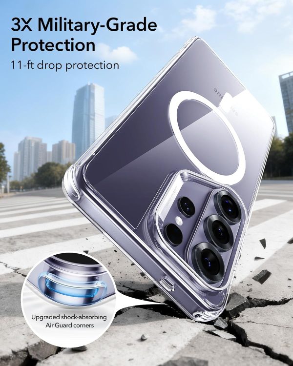 Samsung S26 Ultra ESR Classic Hybrid Halolock Case – Clear - Image 7