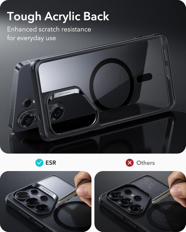 Samsung S26 Ultra ESR Classic Hybrid Halolock Case – Clear Black - Image 5