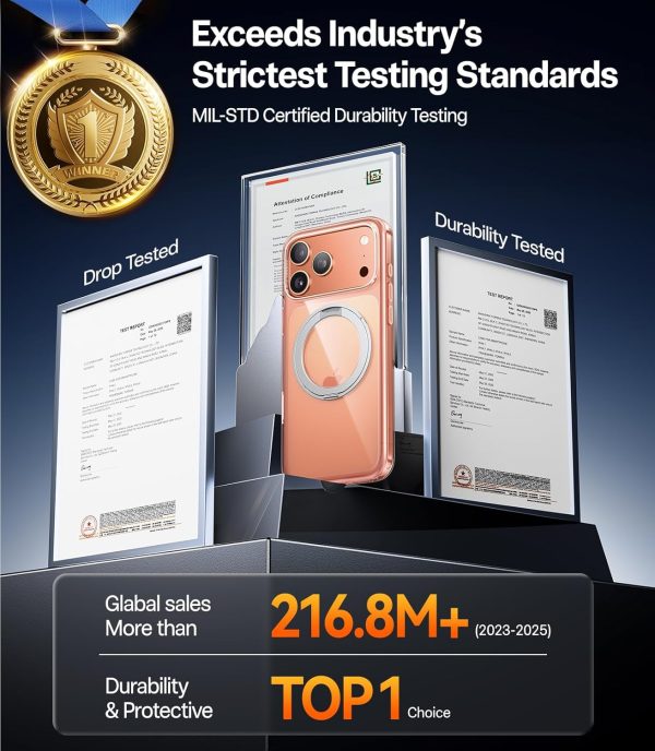 iPhone 17 Pro Max Torras Ostand R Fitness Case - Orange - P - Image 7