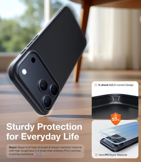 iPhone 17 Pro Max Torras Slimfit Magsafe Case - Black - P - Image 6