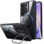 Samsung S26 Ultra ESR Classic Hybrid Halolock With Stand Case - Clear Black