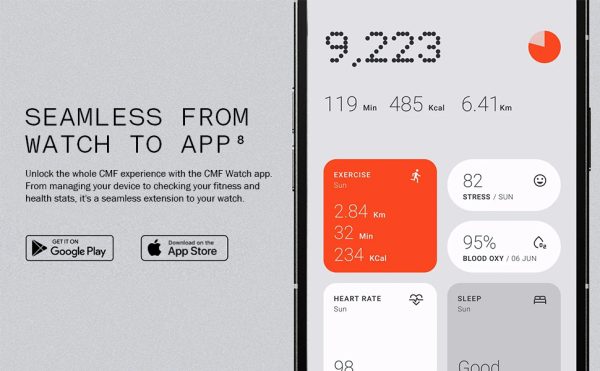 CMF by Nothing Watch Pro Smart Watch - Silver - Image 2