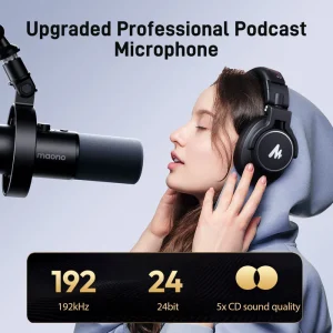 Maono USB/XLR Dynamic Microphone - PD300X - OP - Image 2