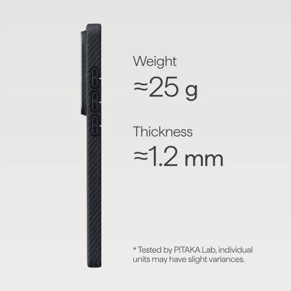 Galaxy S26 Ultra Pitaka Military Grade Cairn Case - Black - Image 8