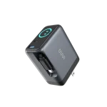 Taar OMI 70W Gan Charger Interactive Display with Retractable Type C Cable - Black