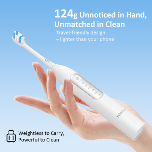 H2O Floss Sonic Sweep Electric Toothbrush BT-02 - White - Image 3