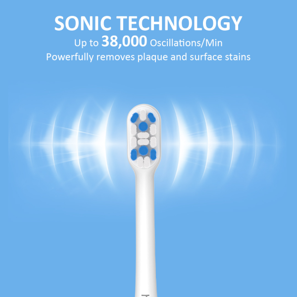 H2O Floss Sonic Sweep Electric Toothbrush BT-02 - Pink - Image 6