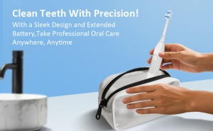 H2O Floss Sonic Sweep Electric Toothbrush BT-02 - White - Image 8