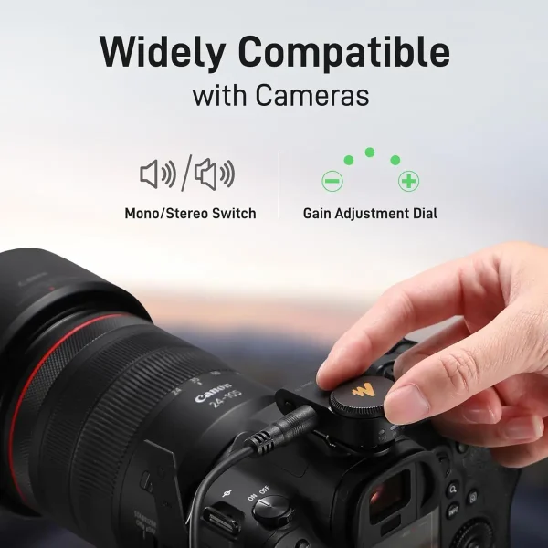 Maono Wave T5 Wireless Lavalier Microphone - T5 WAVE PC2 - OP - Image 6