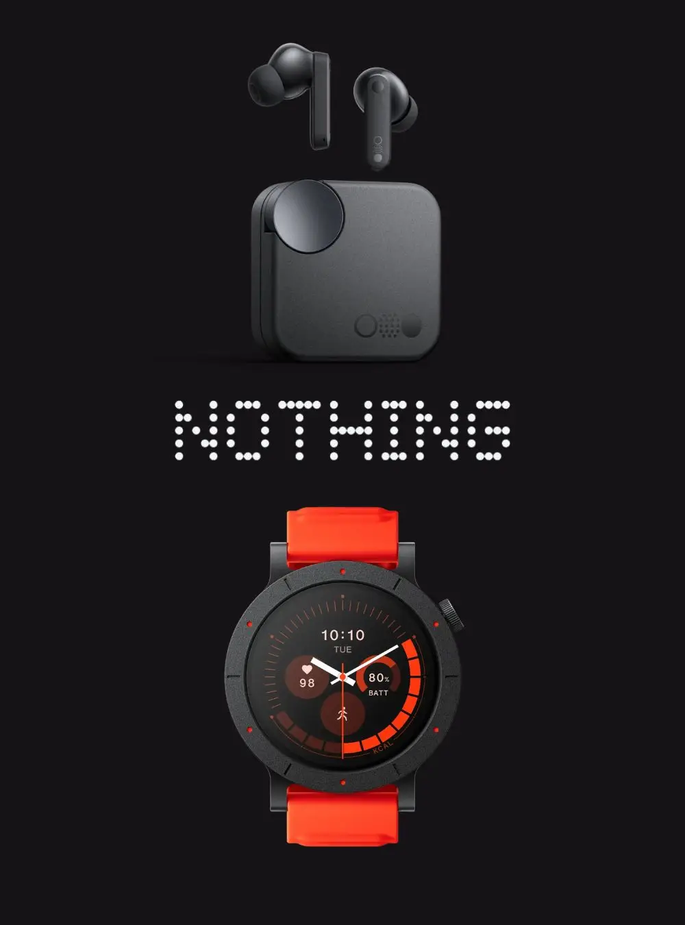 nothing earbuds headphones smart watches now available with 1 year warranty