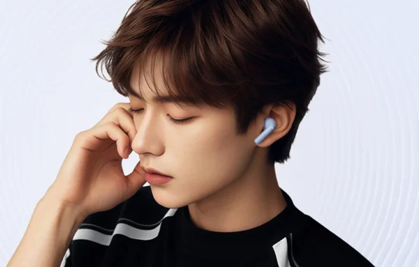 QCY Ailybuds E20 HT13 Earbuds - Blue - GC - Image 8