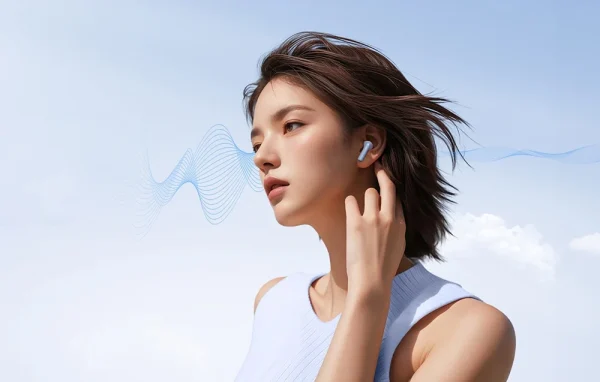 QCY Ailybuds E20 HT13 Earbuds - Blue - GC - Image 6