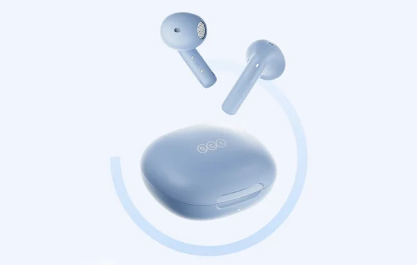 QCY Ailybuds E20 HT13 Earbuds - Blue - GC - Image 5