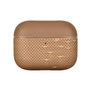 AirPods Pro 3 Pitaka Aramid Fiber Magnetic Case - Golden Glint - Image 7