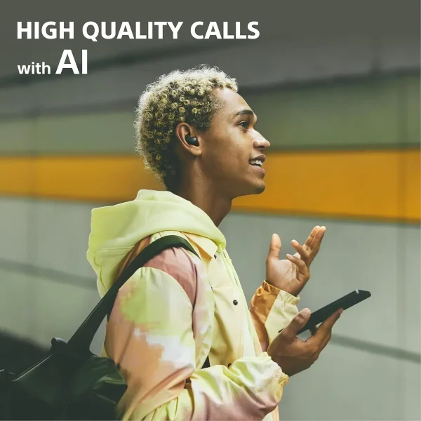 Sony Linkbuds Fit WF-LS910 Earbuds - Black - Image 3